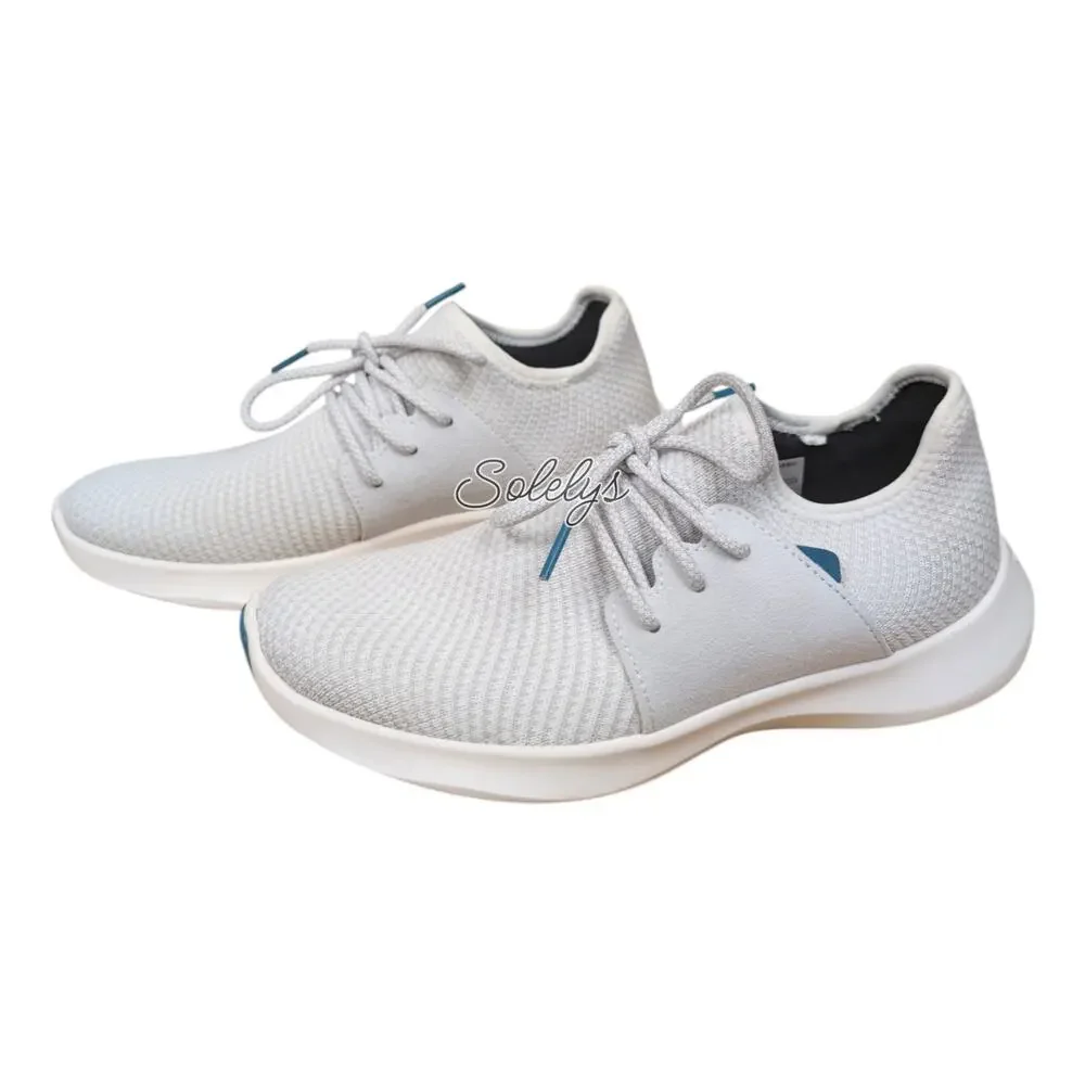 Vessi Everyday Classic Womens 8 Pearl White Vegan Waterproof Dyma-Tex Sneaker